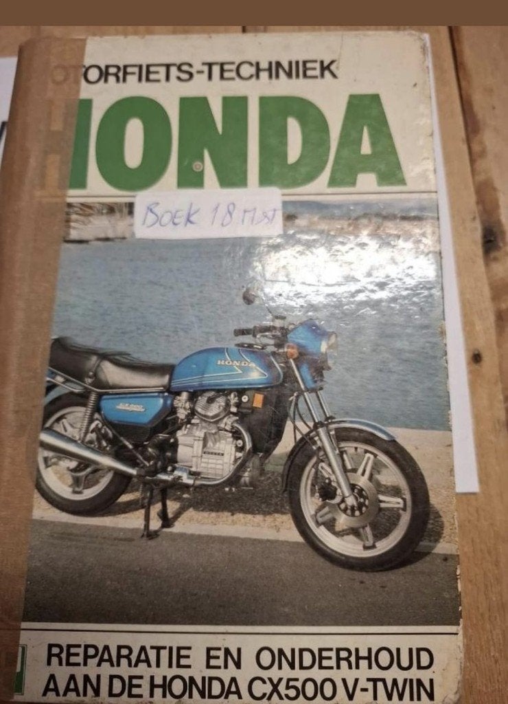 BOEK 18 MOTORFIETS & TECHNIEK HONDA CX500 V-TWIN, Ophalen of Verzenden, Gelezen, Onbekend, Merk of Model