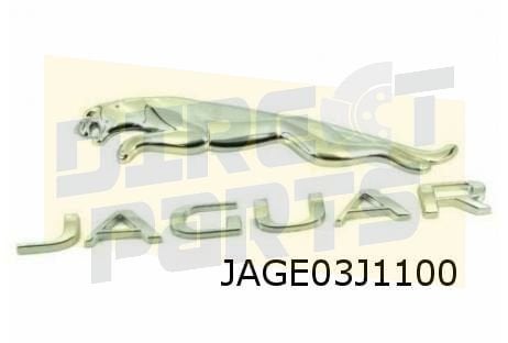 Jaguar XE/XF Achterklepembleem logo Origineel T2H26823, -, Verzenden, -, Nieuw