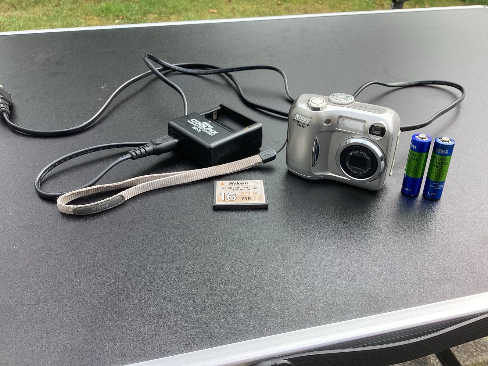 Nikon Coolpix 3100 Digitale Camera met Oplader en Geheugenka, Audio, Tv en Foto, Fotocamera's Digitaal, Ingebouwde flitser, Gebruikt