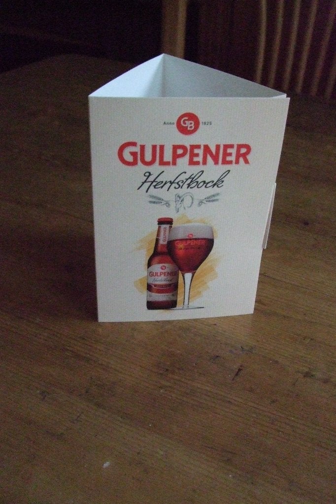 Gulpener bier tafelstandaard (nr.1), Ophalen of Verzenden, Nieuw, Overige typen, Gulpener
