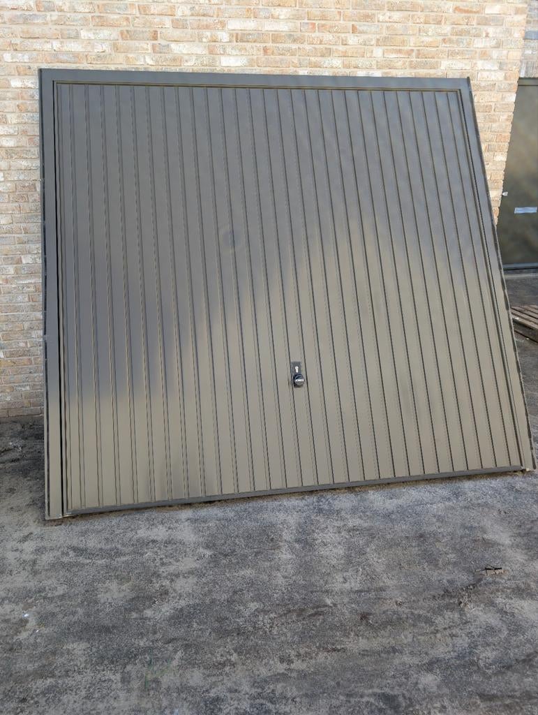 MET SPOED WEG Garagedeur nieuw en ongebruikt, 100 tot 120 cm, Ophalen of Verzenden, Metaal, 200 tot 215 cm
