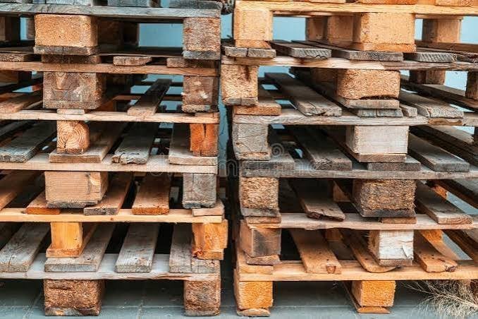 euro pallets, Ophalen, Gebruikt, 50 mm of meer, Pallet