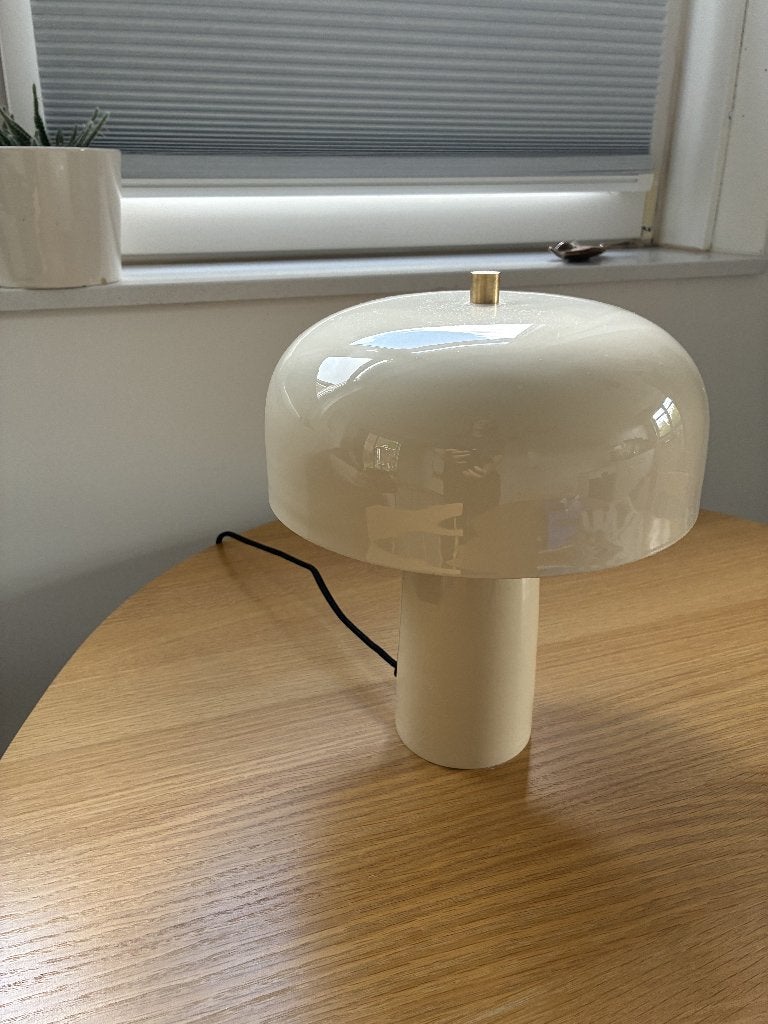 Sissy Boy crèmekleurige Cupola tafellamp, Met schakelaar, 28 cm, E14 (klein), Ophalen of Verzenden
