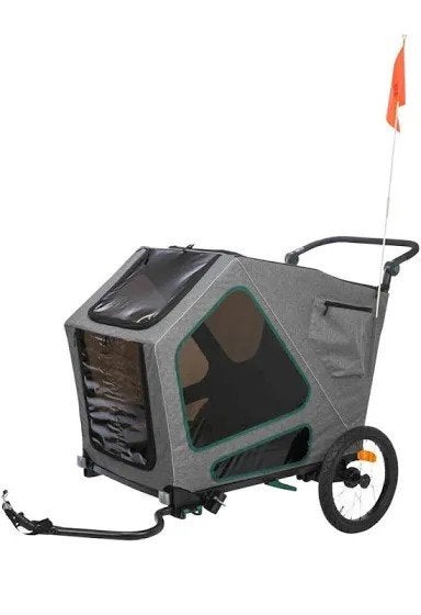 Trixie Hondenfietskar large opvouwbaar - nieuw!, Ophalen, Nieuw, Hondenkar, Vering