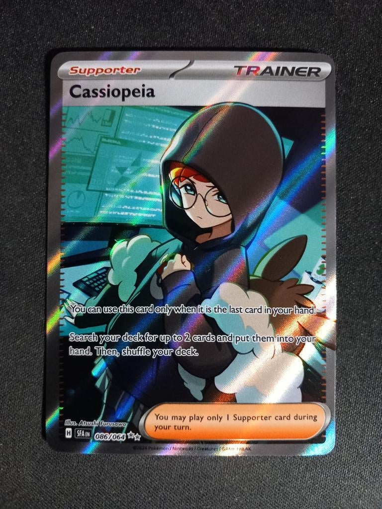 Pokemon Cassiopeia 086/064 Shrouded Fable Full Art Excellent, Verzenden, Zo goed als nieuw, Losse kaart, Foil