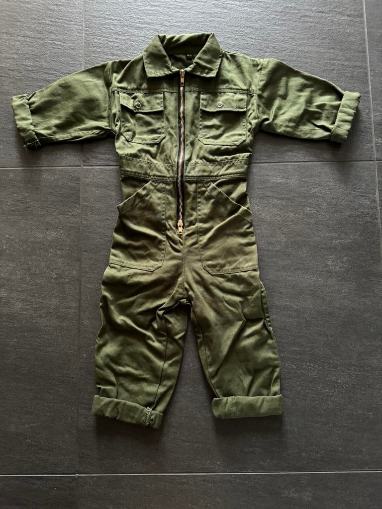 Storvik Kinderoverall Olijfgroen Maat 68 / 74, Ophalen of Verzenden, Zo goed als nieuw, Jongetje of Meisje, Overige typen