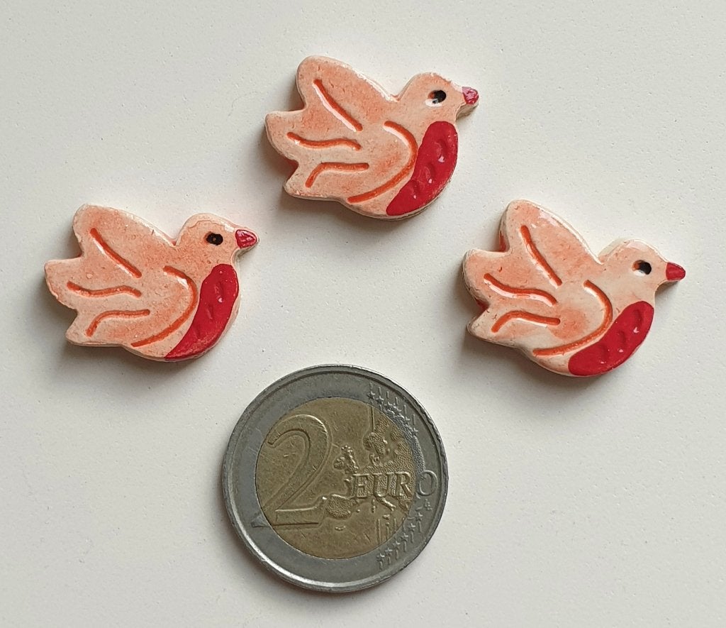 Mozaïek steentjes handgemaakte keramiek vogeltjes, O4F, Verzenden, Handgemaakt, Dieren, Nieuw