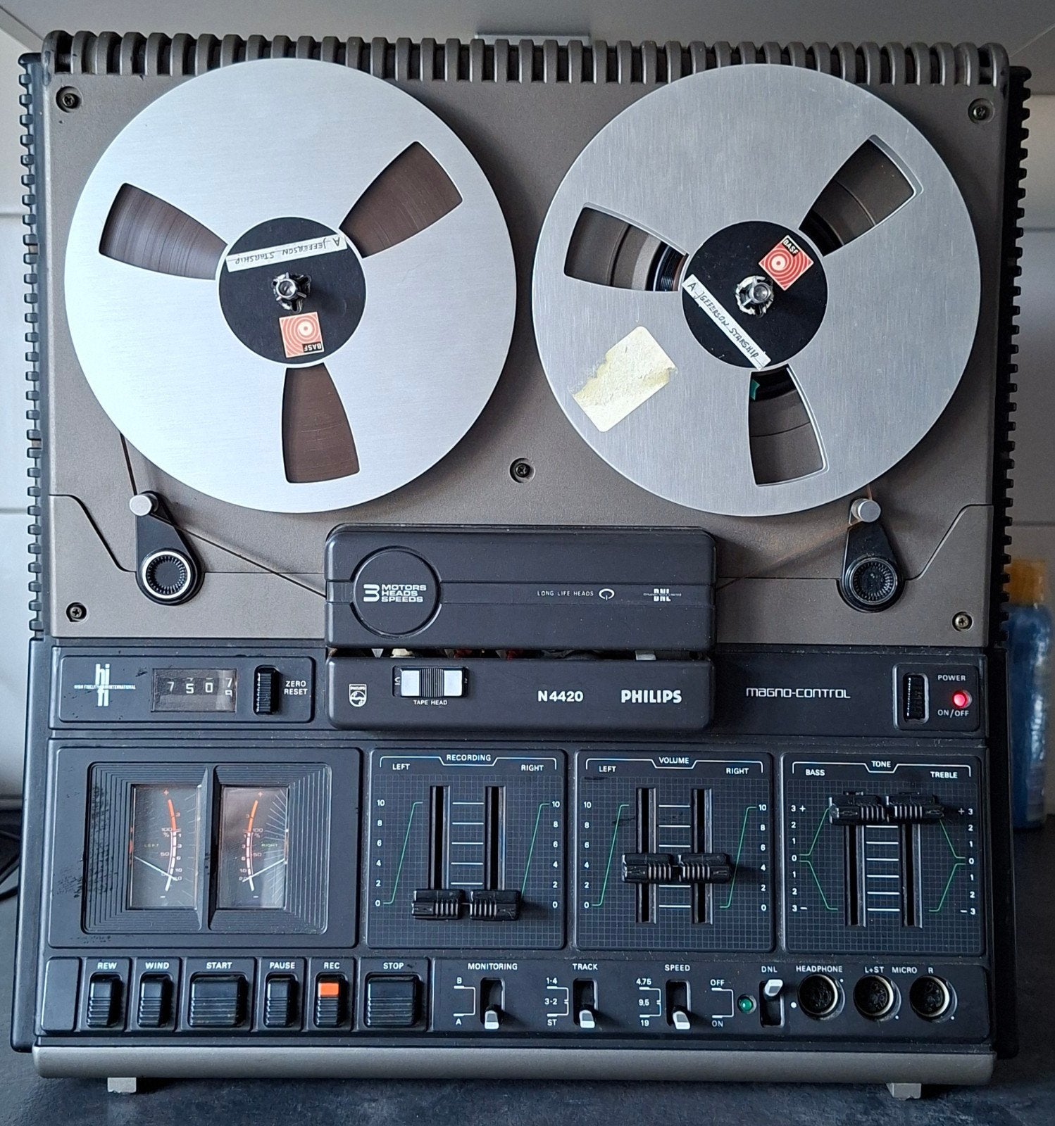Philips N4420 Bandrecorder, Ophalen of Verzenden, Bandrecorder