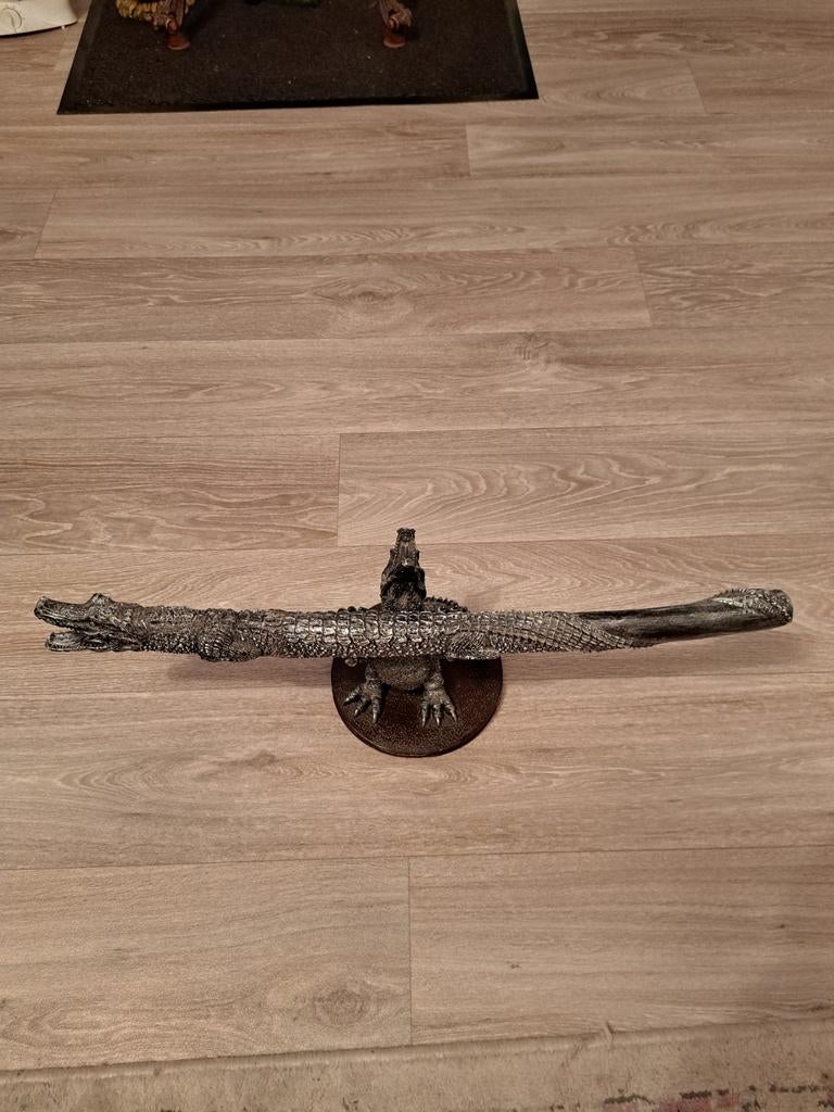 Krokodil dolk met lemmet van circa 30 cm, Ophalen, Gebruikt