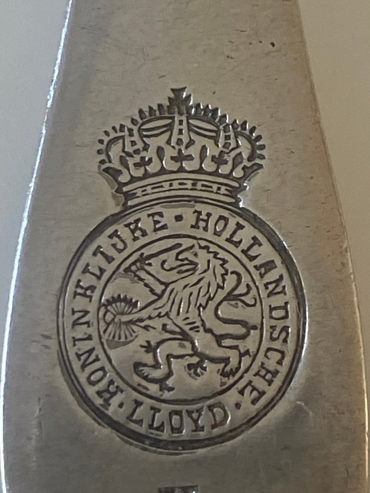 LLOYD Koninklijke Hollandsche Lloyd vork bestek, Ophalen of Verzenden