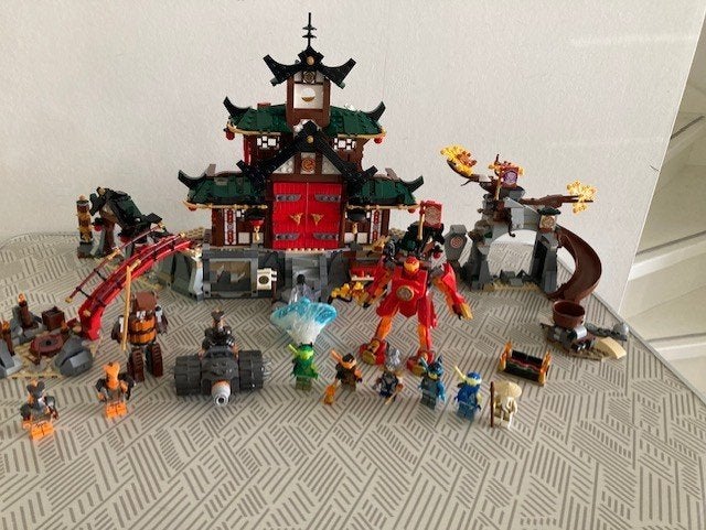 Lego Ninjago 71767 en 71764, Ophalen, Gebruikt, Lego, Inclusief extra onderdelen