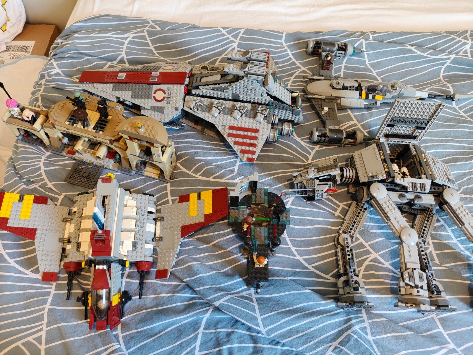 Grote partij LEGO Star Wars sets, goot aantal met met doos, Ophalen of Verzenden, Gebruikt