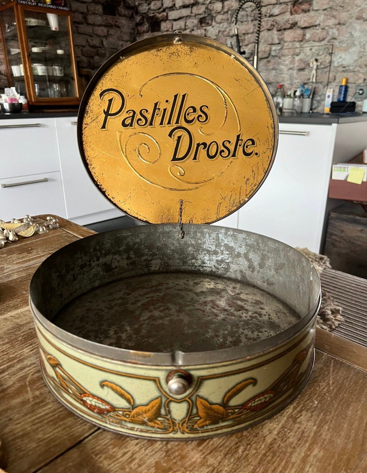 ZEER MOOI OUD DROSTE WINKELBLIK, Ophalen of Verzenden, Gebruikt