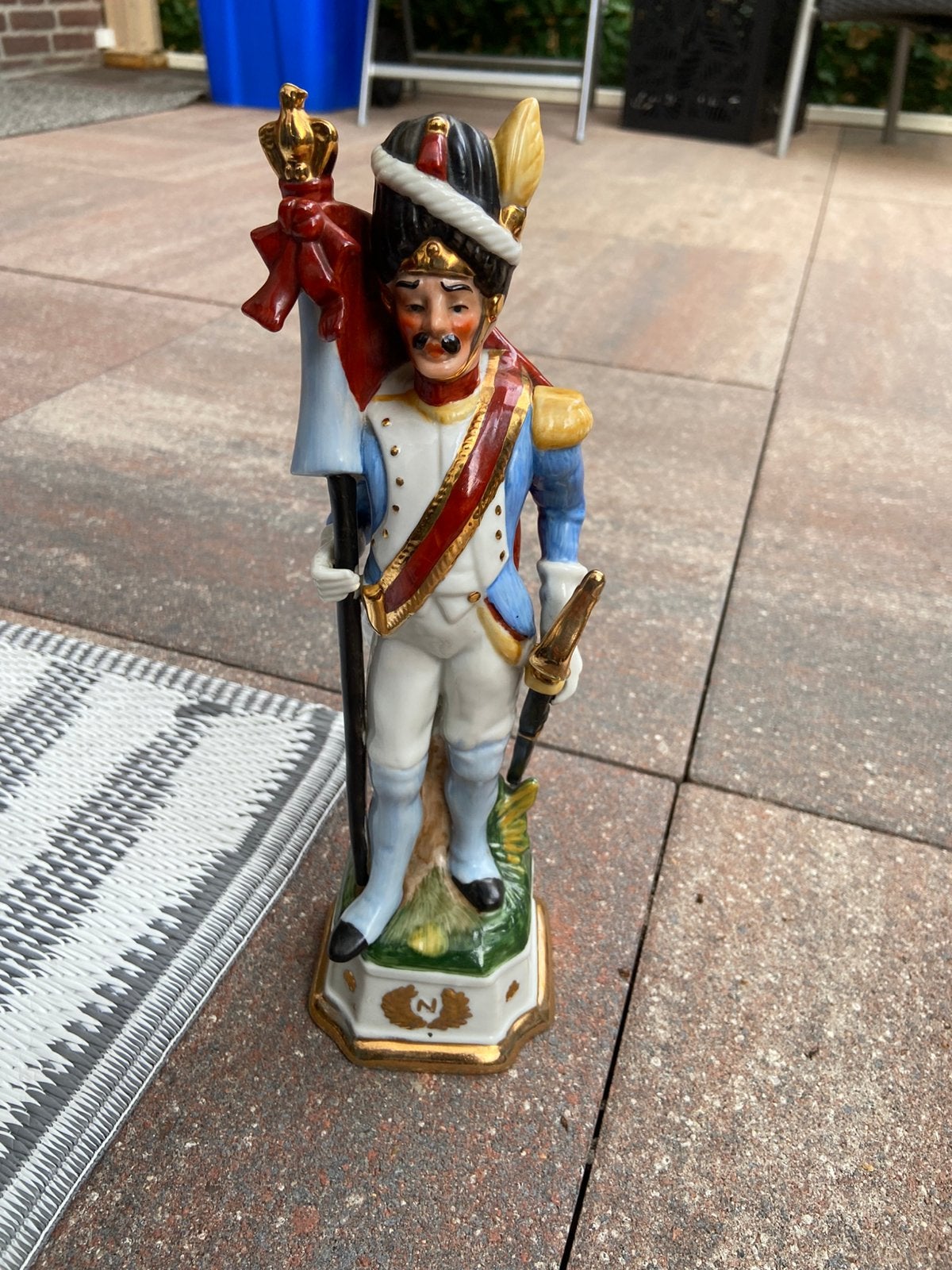 Porseleinen napolion beeldje, Ophalen of Verzenden, Zo goed als nieuw