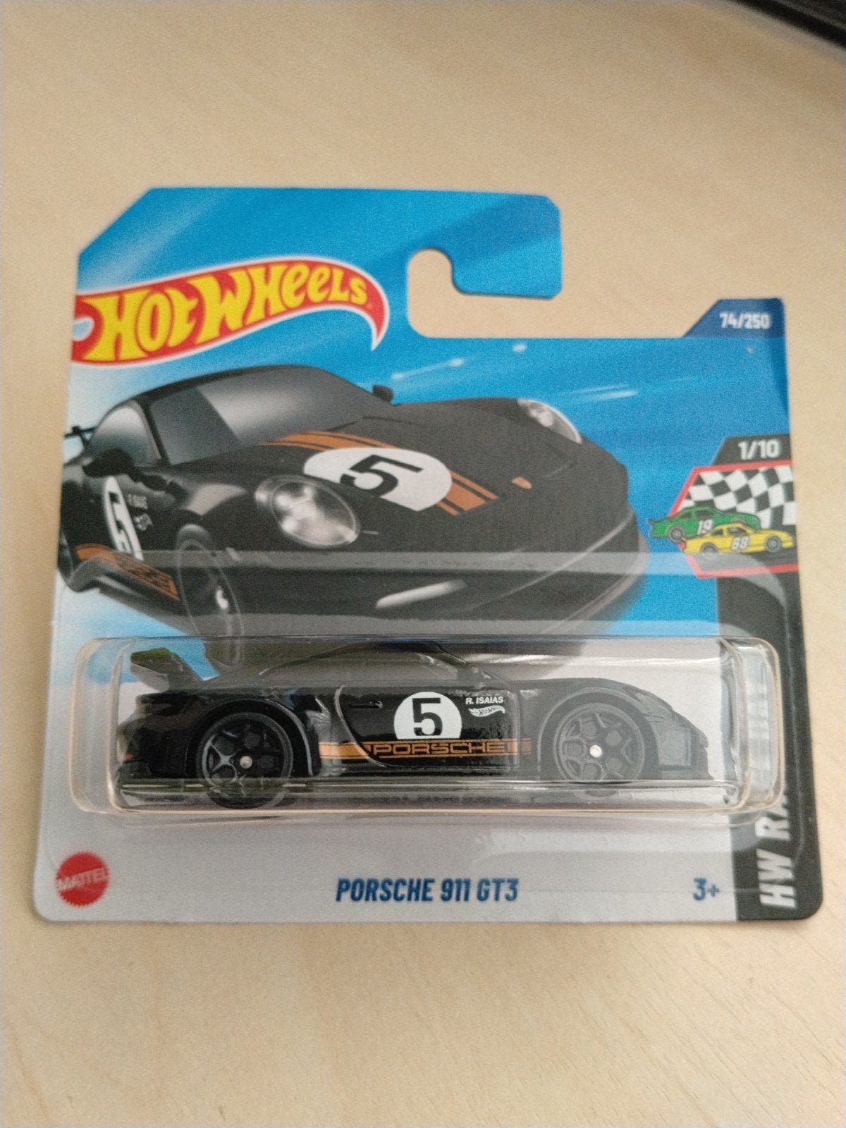 Hotwheels porsche 911 GT3 hot wheels, Ophalen of Verzenden, Nieuw, Auto