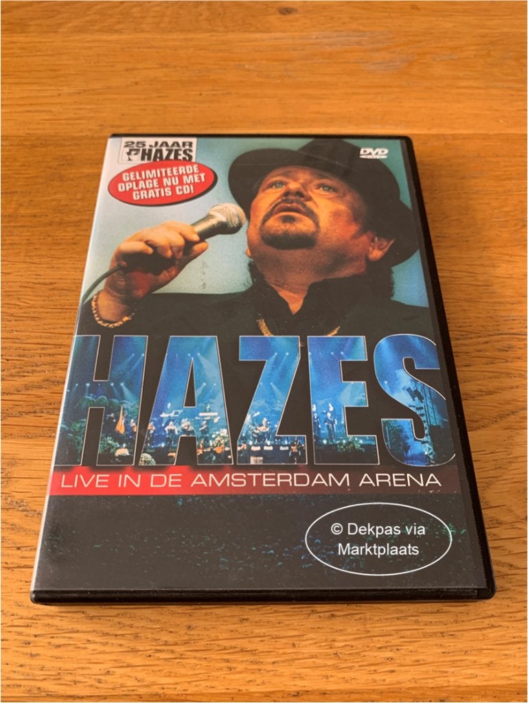 Dvd + Cd Hazes - 25 Jaar Hazes - Live in de Amsterdam Arena, Cd's en Dvd's, Alle leeftijden, Ophalen of Verzenden, Gebruikt, Muziek en Concerten