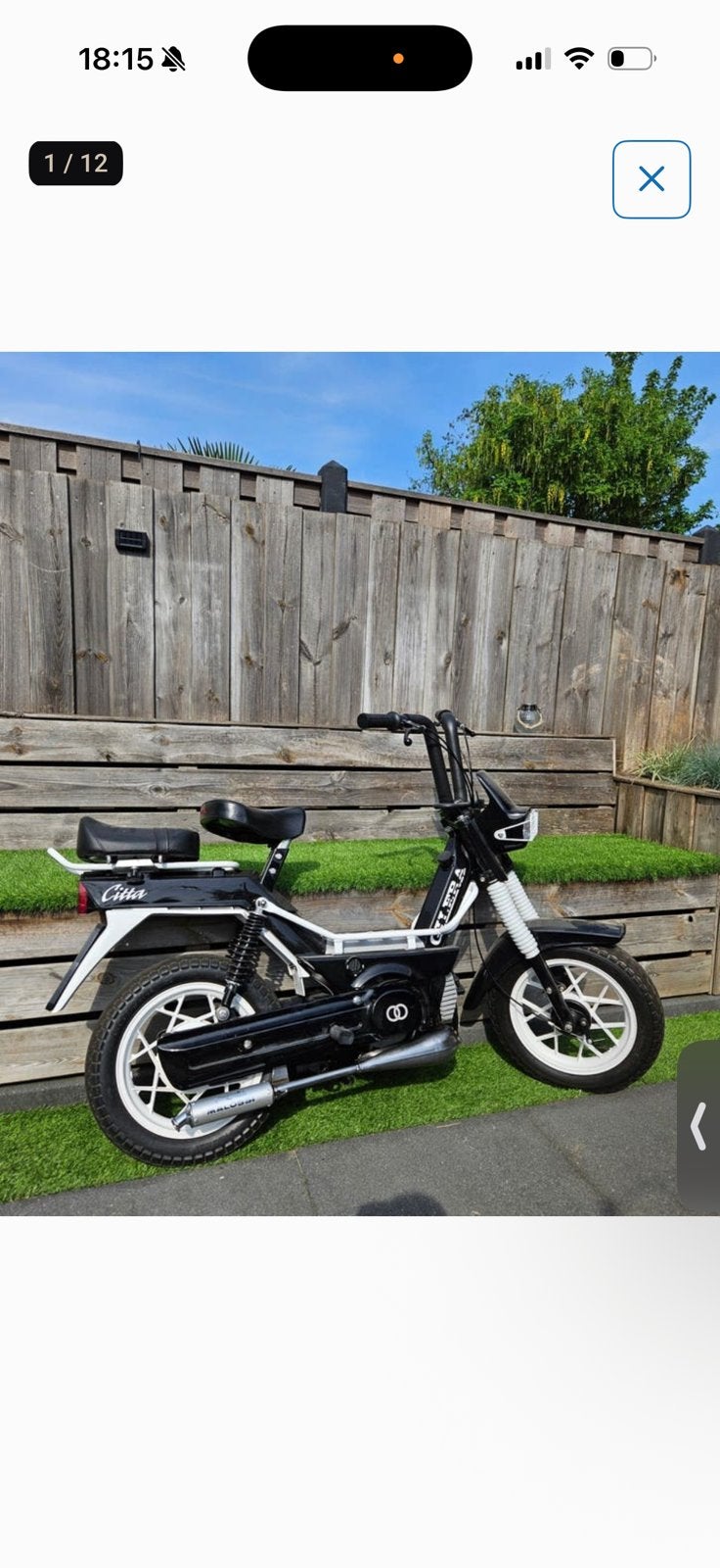 Gilera citta te koop ZGAN, Ophalen, Zo goed als nieuw, Gilera