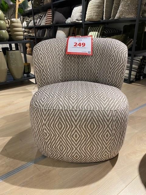 Fauteuil Ibiza, Ophalen, Nieuw, 75 tot 100 cm, Stof