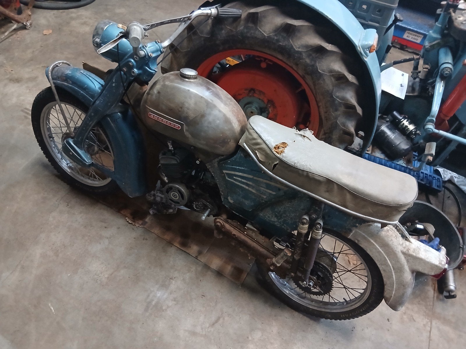 Te koop in onderdelen zundapp 510, Ophalen, Gebruikt, Overige typen