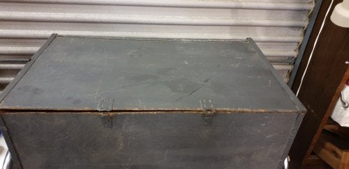 kist van hout vintage, Ophalen of Verzenden