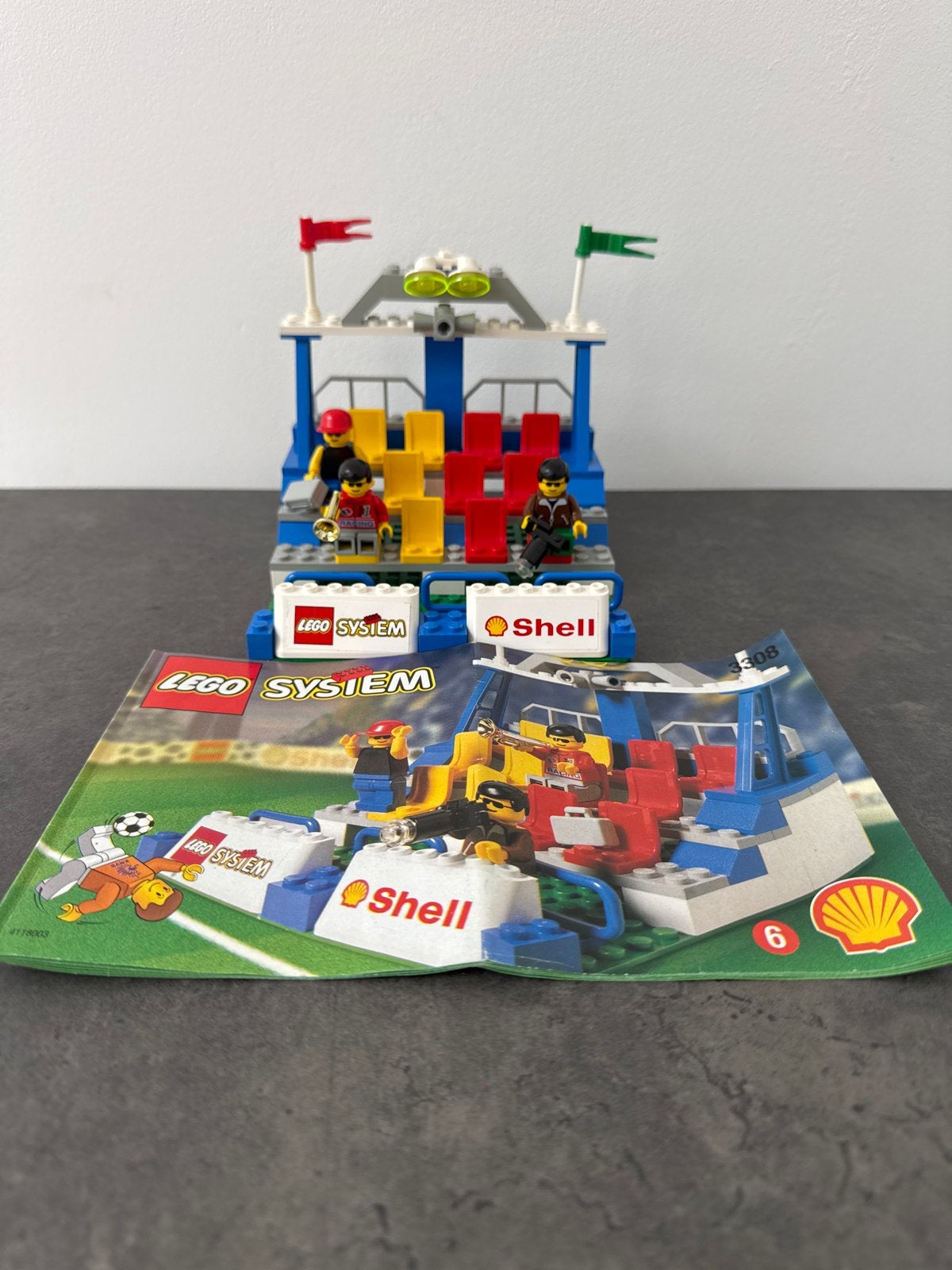 Lego 3308 Side Stand, Gebruikt, Overige thema's, Lego, Ophalen of Verzenden