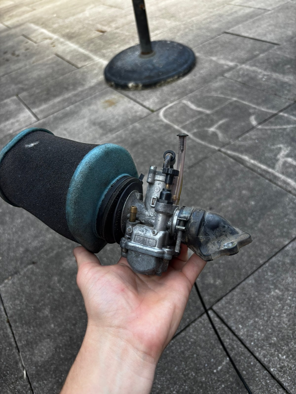 inlaat set 70cc, Ophalen, Zo goed als nieuw, Carburateur, Piaggio