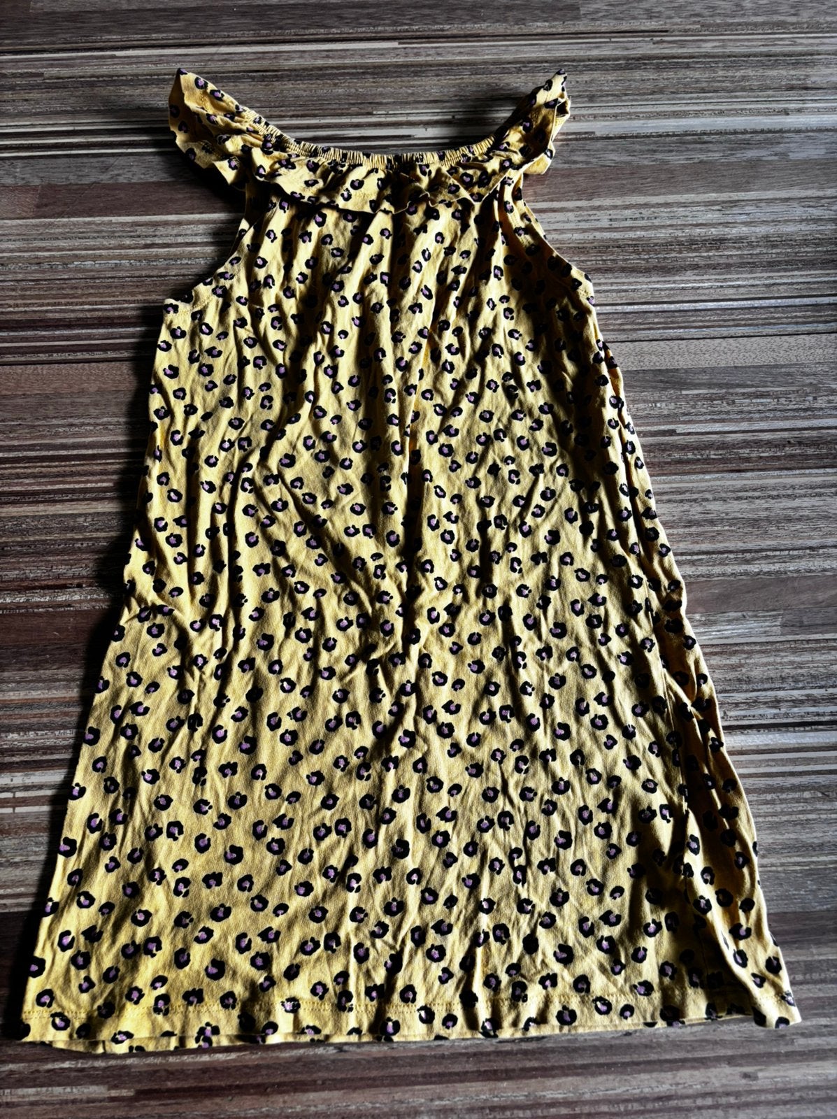 Jurk met panterprint van Zeeman maat 158-164, Kinderen en Baby's, Kinderkleding | Maat 158, Ophalen of Verzenden, Zo goed als nieuw