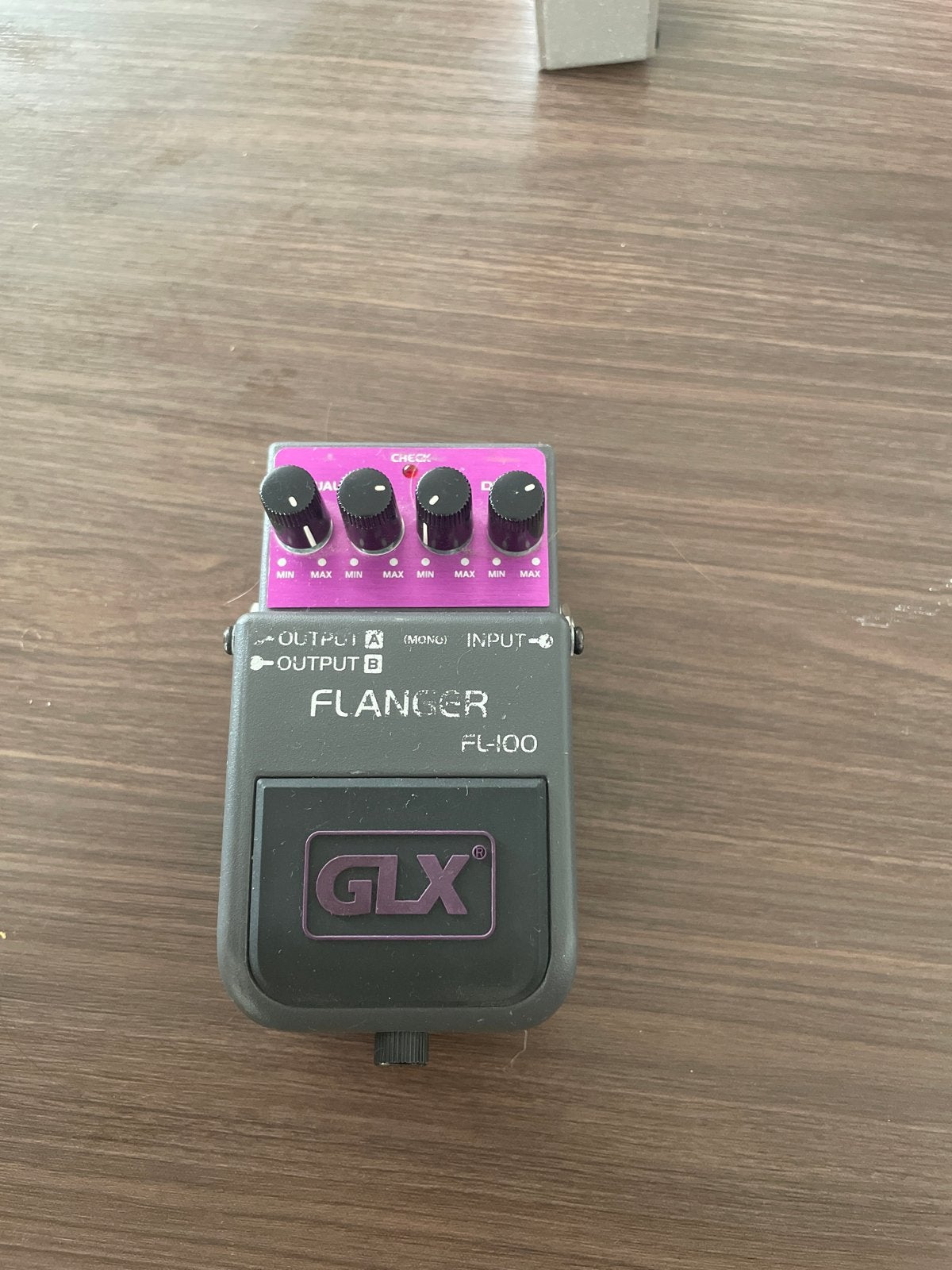 GLX Flanger FL-100 gitaarpedaal, Ophalen of Verzenden, Gebruikt, Overige typen