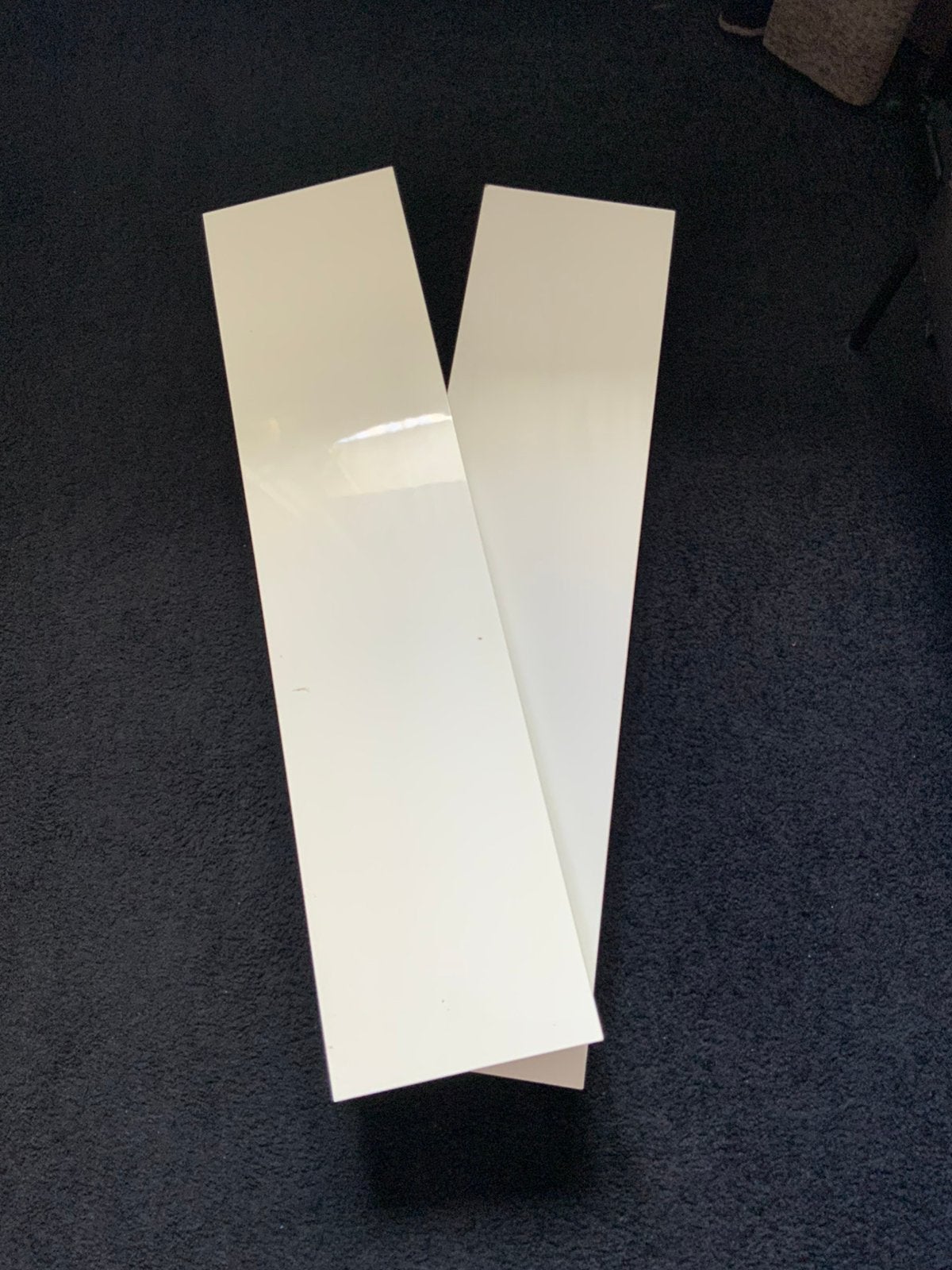 2 IKEA lack legplanken, Ophalen, Gebruikt