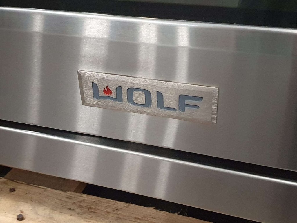 Luxe Wolf Fornuis 120cm rvs 2 elektrische ovens Teppanyaki, Niet ingevuld, 60 cm of meer, Niet ingevuld, Ophalen of Verzenden