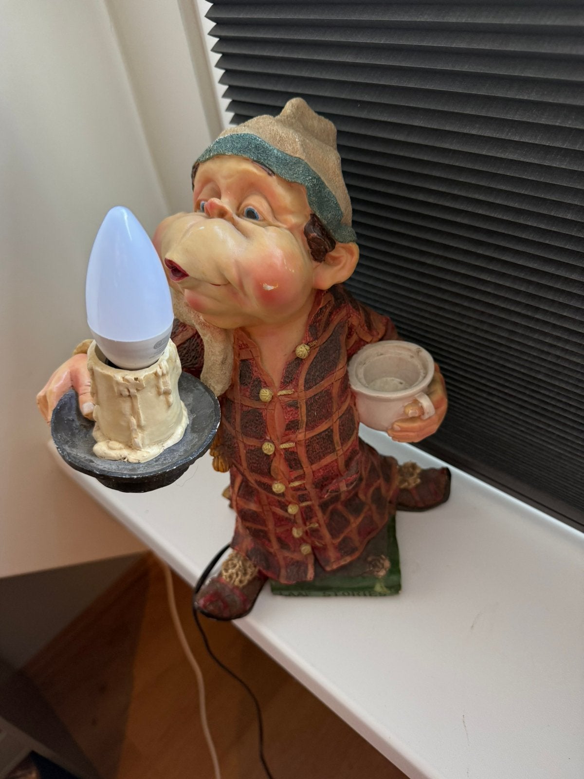 Laaf efteling lamp grote, Ophalen of Verzenden, Zo goed als nieuw