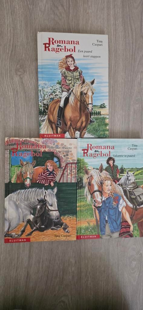 Romana & Ragebol, 3 boeken van Tina Caspari, Ophalen of Verzenden