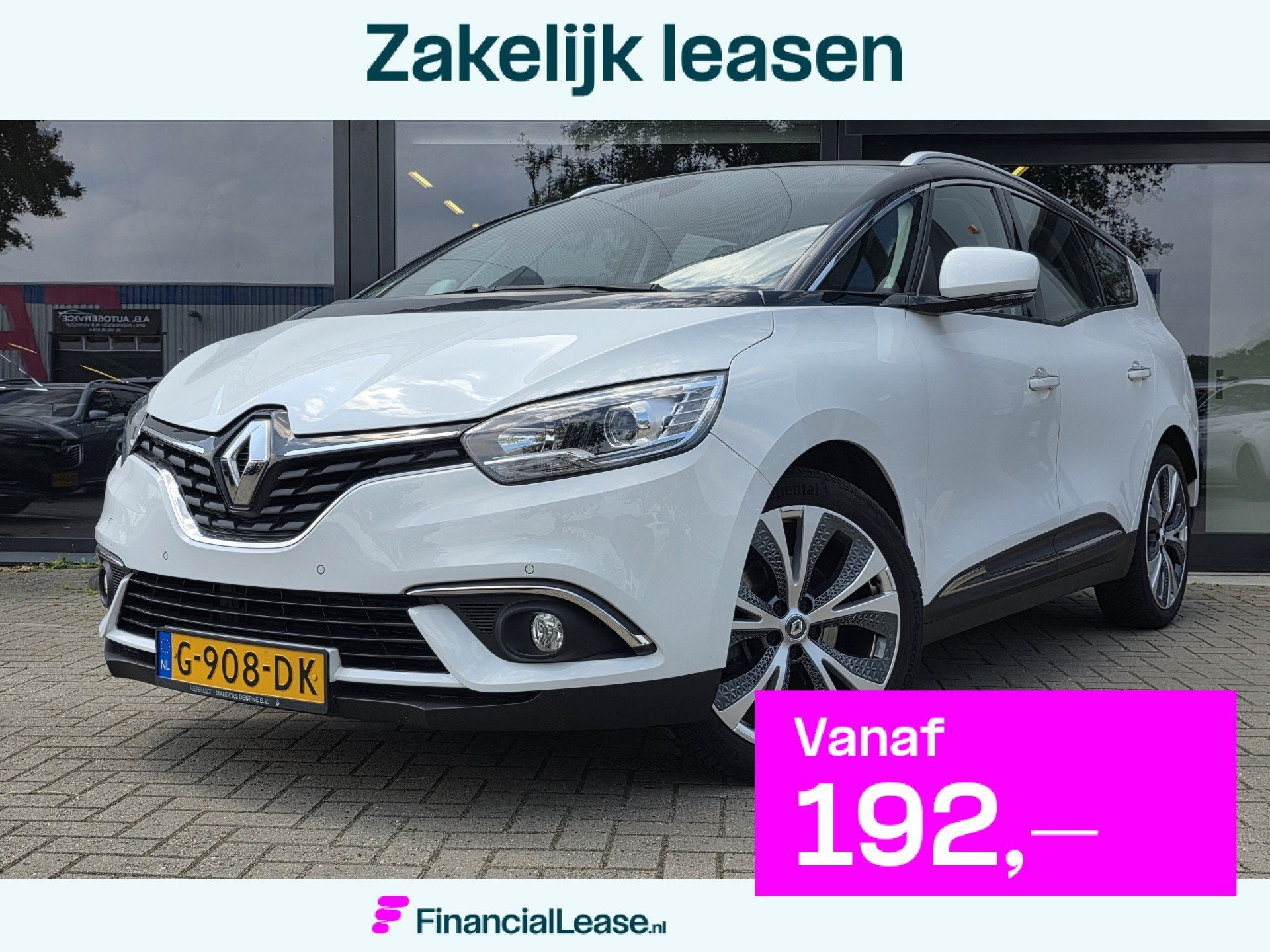 Renault Grand Scénic 1.2 TCe Intens 7persoons + 19inch VELG, Voorwielaandrijving, Dealer onderhouden, Gebruikt, 4 cilinders