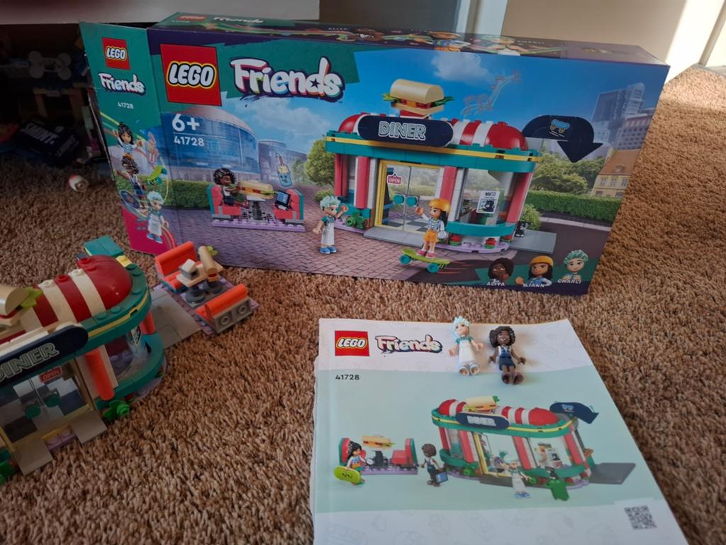 LEGO Friends 41728 Heartlake City Diner, Lego, Friends, Ophalen of Verzenden, Zo goed als nieuw