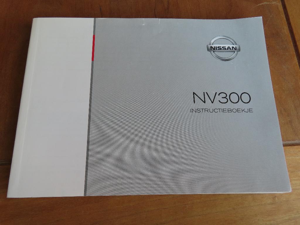 Instructieboek Nissan NV 300 bestelauto, personenbus 2016, Ophalen of Verzenden
