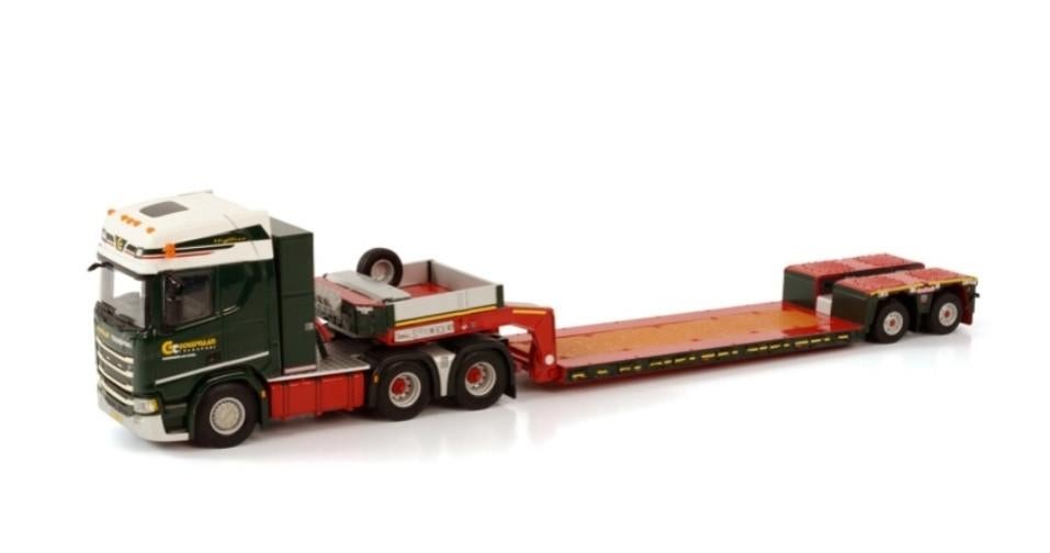 WSI SCANIA R HIGHLINE 6X4 + DIEPLADER GOUDRIAAN