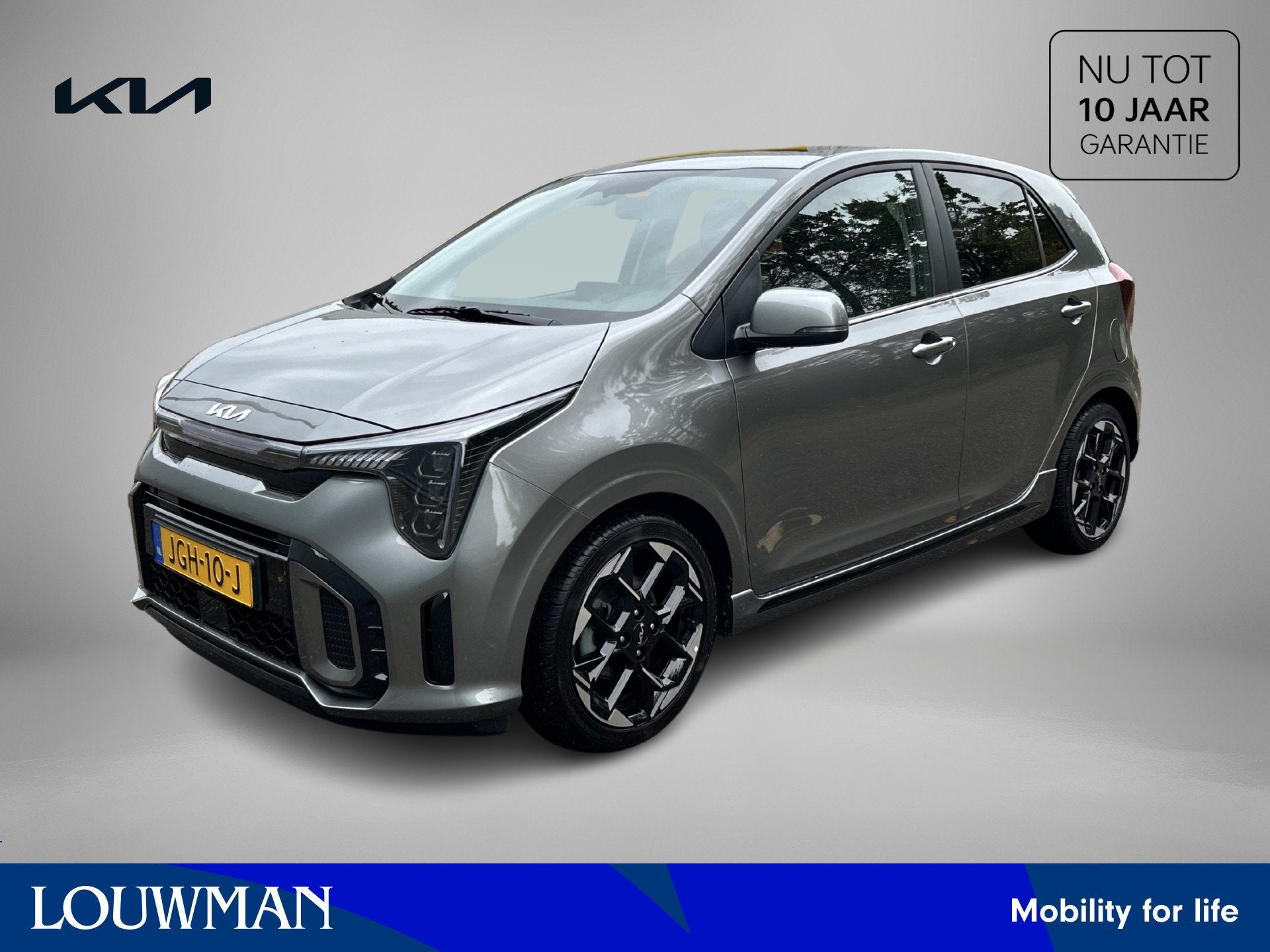 Kia Picanto 1.0 DPI GT-Line (bj 2025), Voorwielaandrijving, Stof, 4 stoelen, Origineel Nederlands