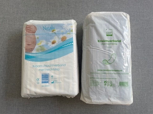2 pakken Kraamverband met hechtstrip, Ophalen of Verzenden, Nieuw