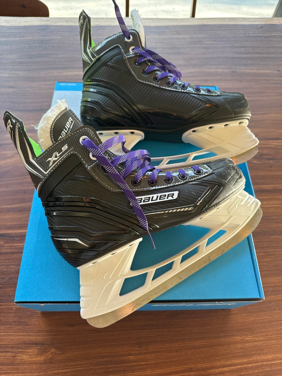 Bauer XLS ijshockey schaatsen - Zo goed als nieuw, Ophalen of Verzenden, Zo goed als nieuw, IJshockeyschaatsen, Bauer