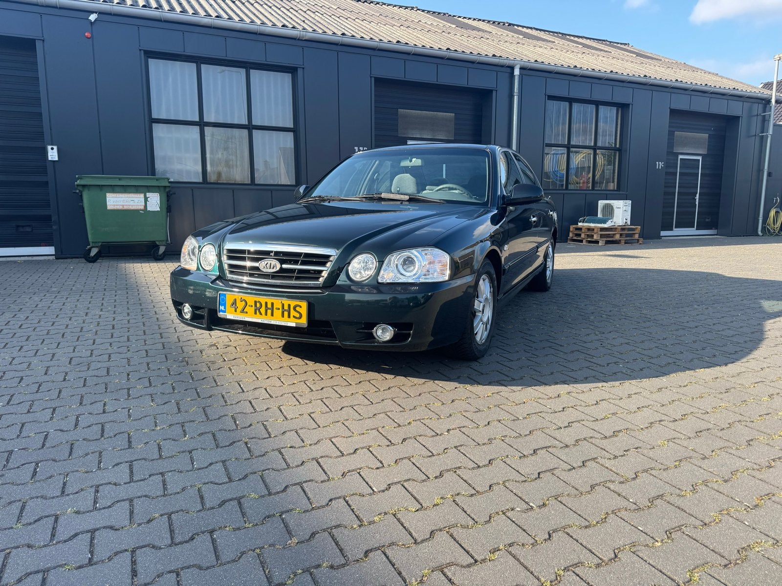 Kia Magentis 2.0 I 16V AUT 2005 Groen, Auto's, Kia, 745 kg, 136 pk, 4 cilinders, Magentis