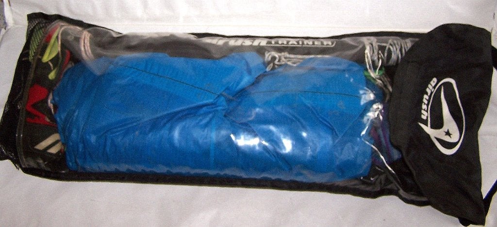 Airush Trainer Kitesurf Kite 3M. Izgs., Watersport en Boten, Kitesurfen, Gebruikt, Kitesurf-set, Geen board, Ophalen of Verzenden