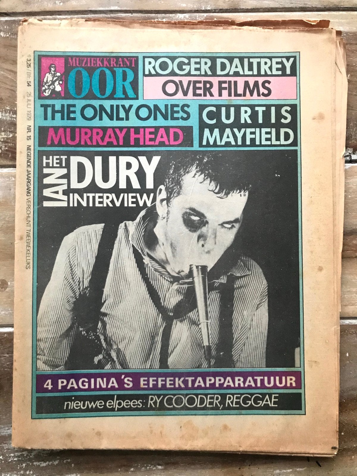 Muziekkrant OOR 1979 NSJ Curtis Mayfield CLANNAD Squeeze, Ophalen of Verzenden, Zo goed als nieuw, Muziek, Film of Tv