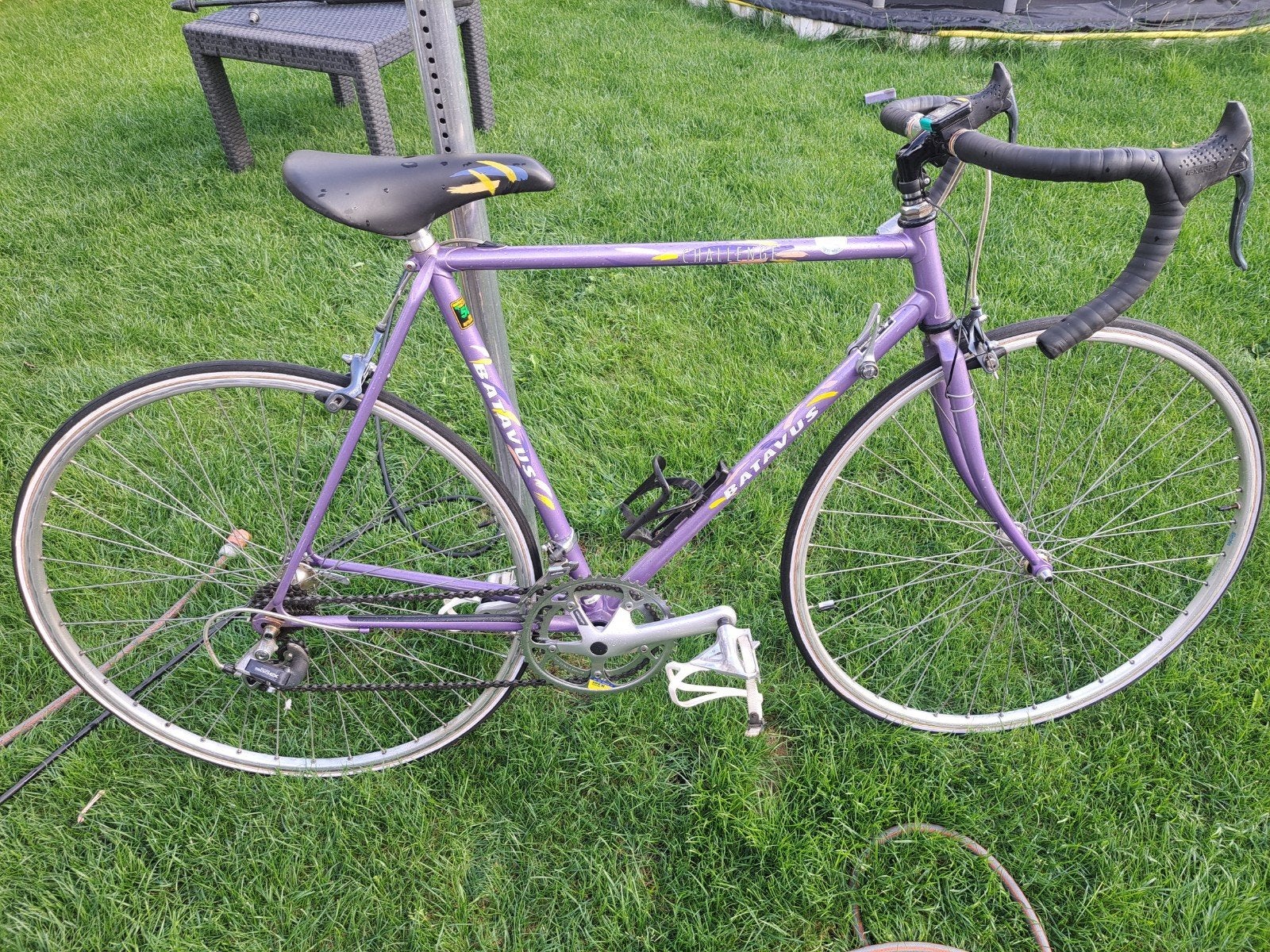 Batavus racefiets - paars framemaat 55cm, Gebruikt, Batavus, Aluminium, Ophalen of Verzenden