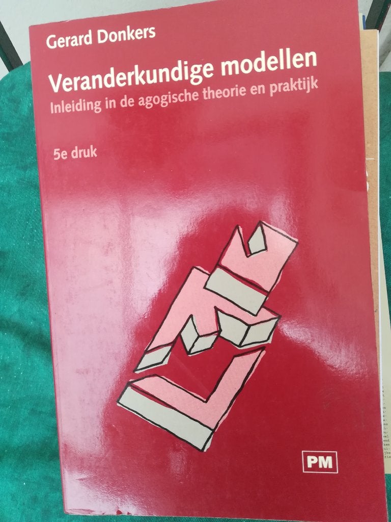 Veranderkundige modellen - inleiding in de agogische theorie, Ophalen of Verzenden, Gamma, Zo goed als nieuw, MBO