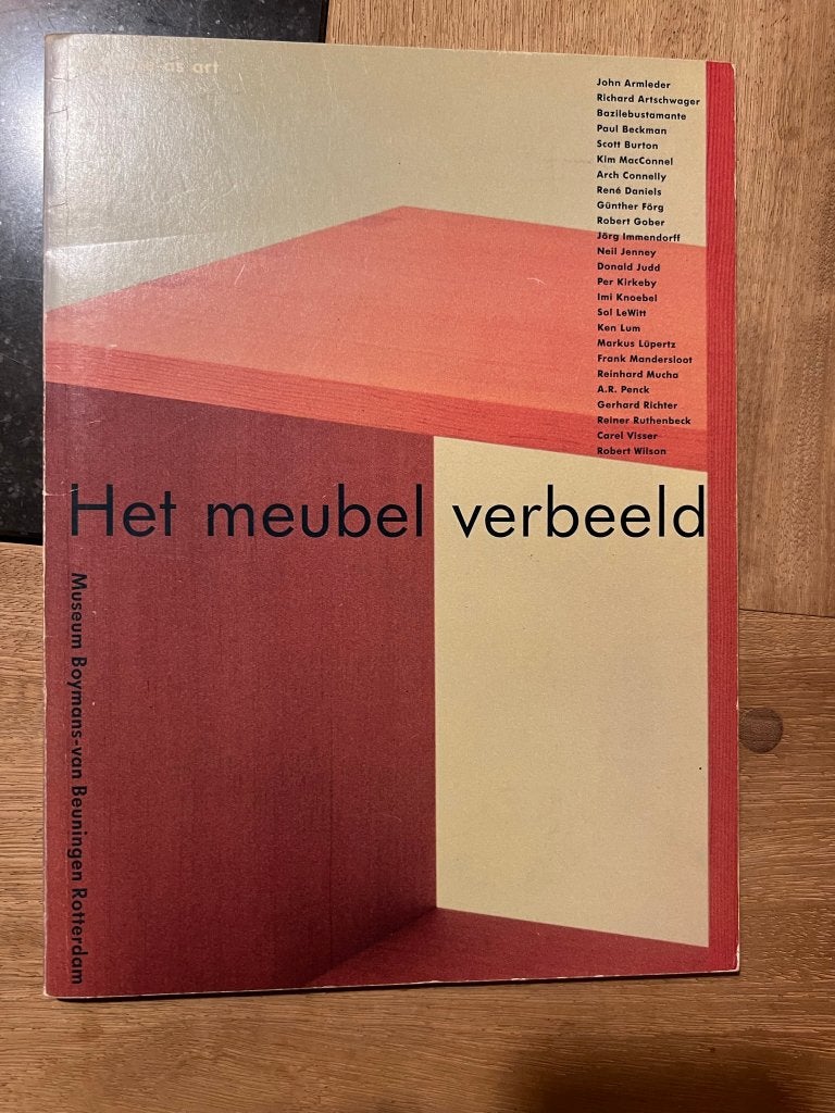 Het meubel verbeeld / Furniture as art *Kunstboek*, Ophalen of Verzenden, Zo goed als nieuw, Overige onderwerpen