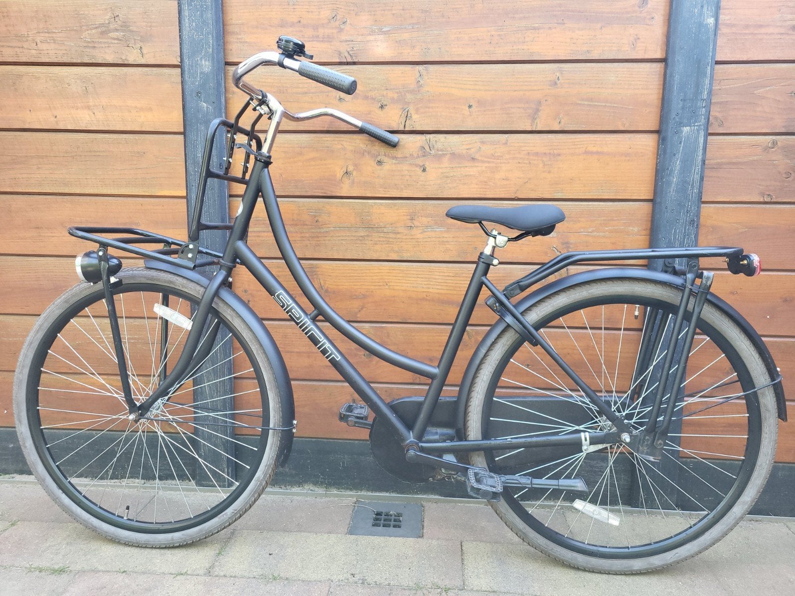 Spirit kleine Damesfiets Citybike, 28 inch wielen., Terugtraprem, Gebruikt, 50 tot 53 cm, Ophalen
