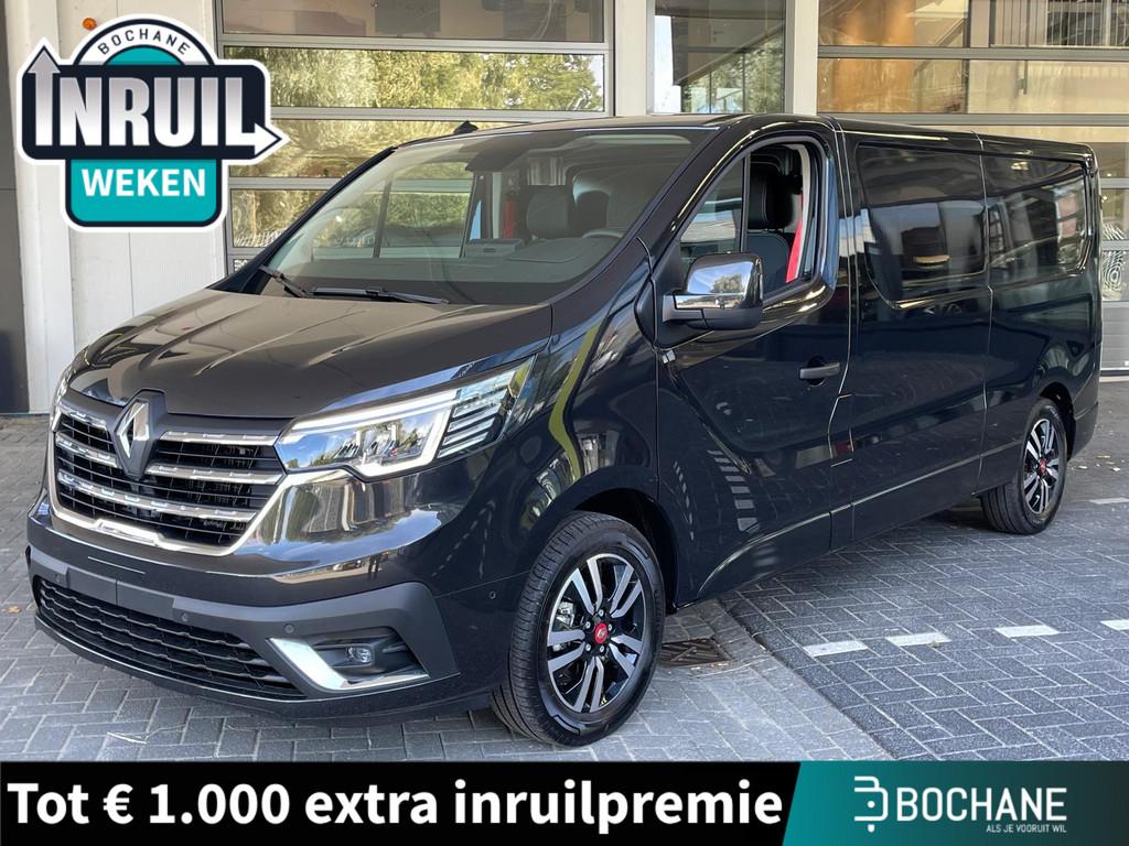 Renault Trafic E-Tech T29 L2H2 Advance 52 kWh Airco | Apple, Auto's, Bestelauto's, Stof, Huisgarantie, Renault, 920 kg