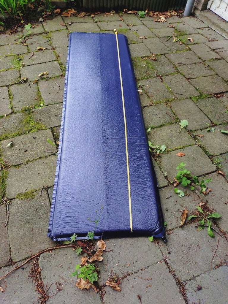 lichtgewicht slaapmat, Caravans en Kamperen, Ophalen of Verzenden, Zo goed als nieuw, 1-persoons
