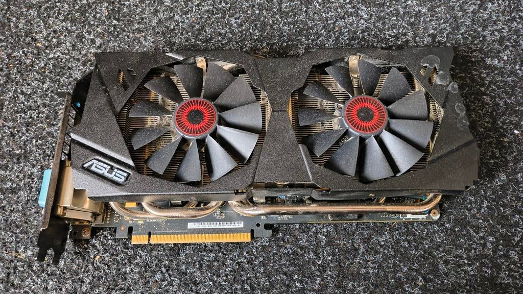 ASUS GeForce GTX 980 4GB DirectCU II videokaart, Computers en Software, Videokaarten, Ophalen, PCI-Express 3, Gebruikt, GDDR5