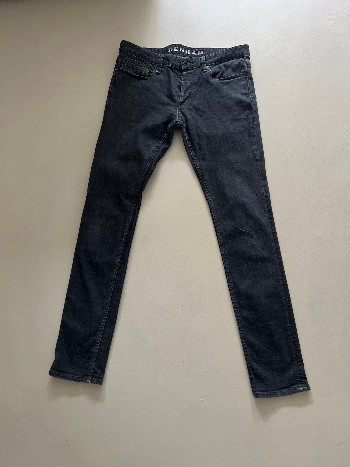 Denham Bolt Skinny Fit Jeans W33-W34 Zwart, Ophalen of Verzenden, Gedragen, Zwart, W33 - W34 (confectie 48/50)